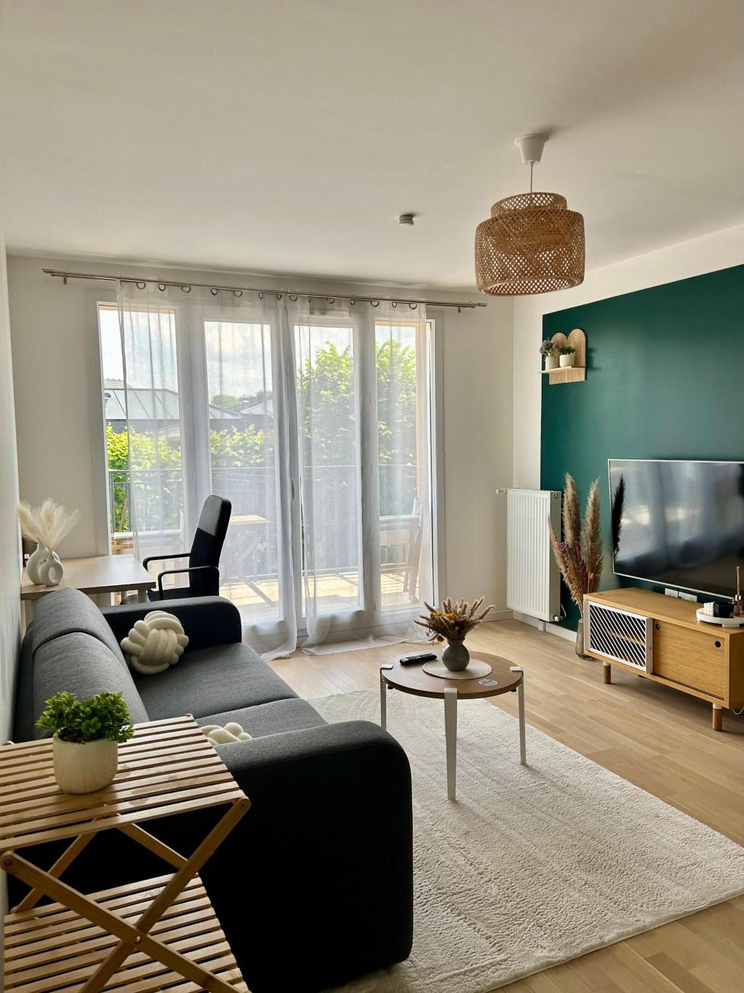 Elegant Appartement Minimaliste Entre Paris Et Disney Нуази-ле-Гран Екстериор снимка
